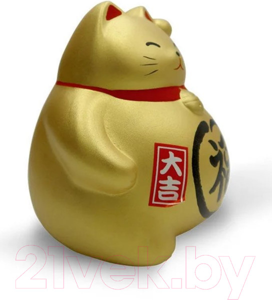 Изображение товара Копилка Hatamoto Манэки Кот MN-01 (золото)