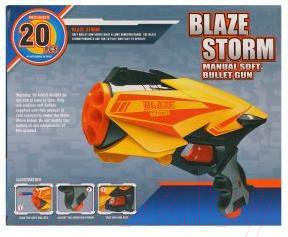 Изображение товара Бластер игрушечный Наша игрушка С мягкими пулями / 7039