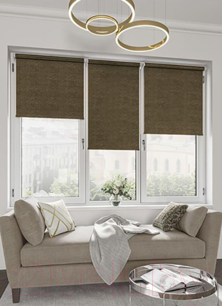 Изображение товара Рулонная штора LEGRAND Мозаика 98x175 / 58 078 692 (коричневый)