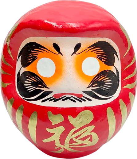 Изображение товара Статуэтка Hatamoto Дарума S-02