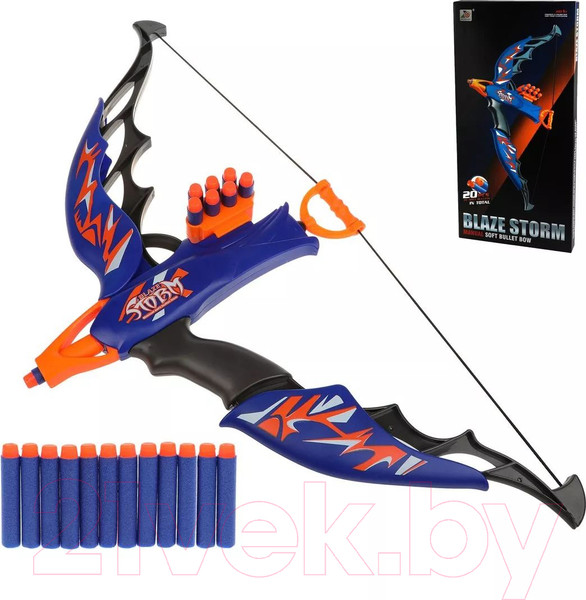 Изображение товара Лук игрушечный Наша игрушка С мягкими пулями / 7065