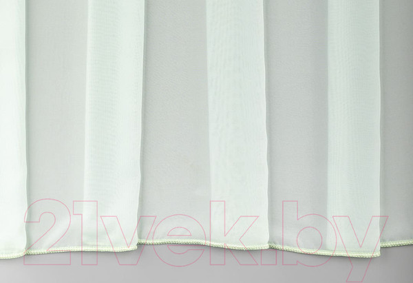 Изображение товара Гардина LEGRAND Вуаль шелк 300x260 / 58 087 062 с утяжелителем (мятный)