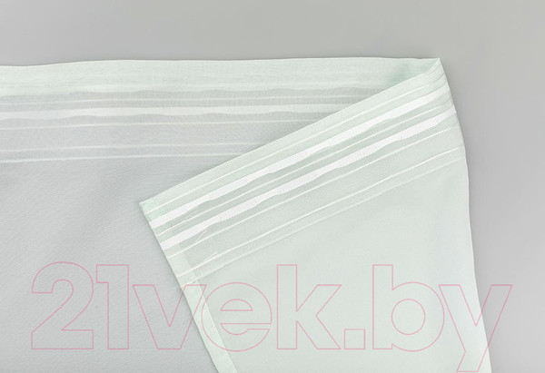 Изображение товара Гардина LEGRAND Вуаль шелк 300x260 / 58 087 062 с утяжелителем (мятный)