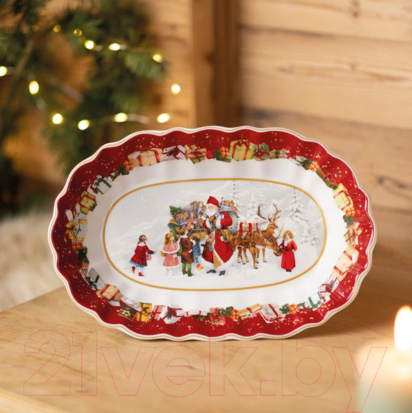 Изображение товара Блюдо Villeroy & Boch Toys Fantasy Санта и дети / 14-8332-2556