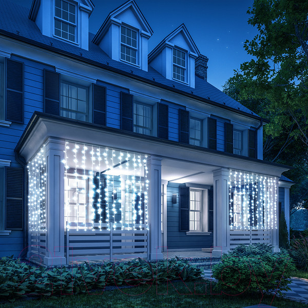 Изображение товара Световой занавес VEGAS 55149 (1.5x1.5м, белый)