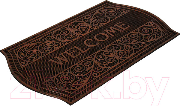 Изображение товара Коврик грязезащитный VORTEX Welcome 45x75 / 24336 (ажурный)