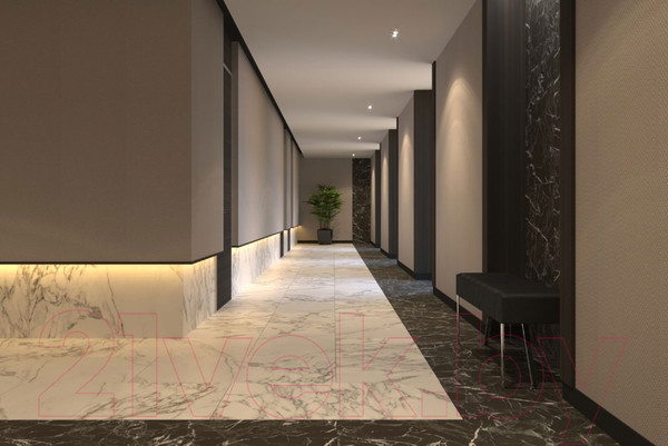 Изображение товара Плитка Грани Таганая Ellora Zircon GRS01-15 (1200x600, мрамор белый)