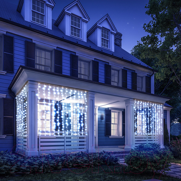 Изображение товара Световой занавес VEGAS 55148 (1.5x1.5м, синий)