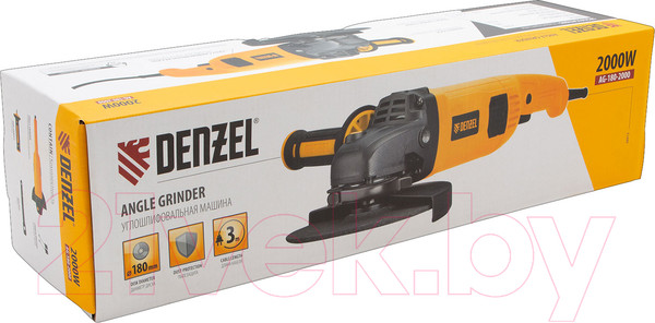 Изображение товара Угловая шлифовальная машина Denzel AG180-2000 (26912)