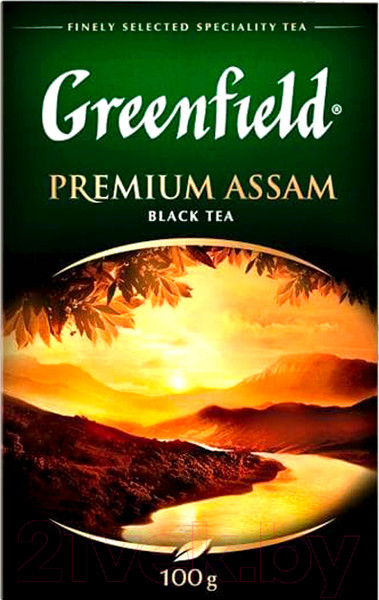 Изображение товара Чай листовой GREENFIELD Premium Assam черный байховый (100г)