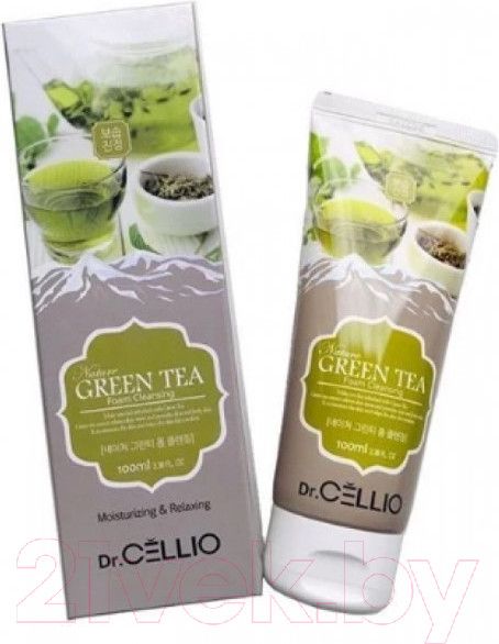 Изображение товара Пенка для умывания Dr. Cellio G70 Nature Green Tea Foam Cleansing (100мл)