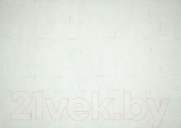 Изображение товара Гардина LEGRAND Лён 500x260 / 58 084 736 с утяжелителем (белый/серебристый)