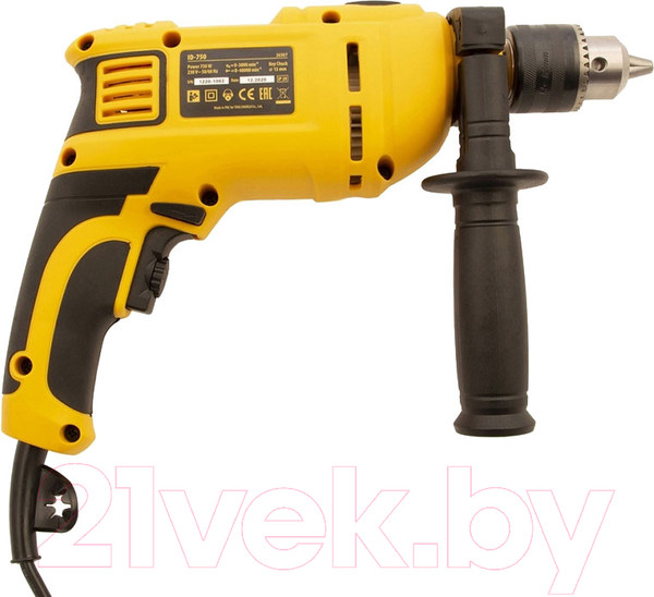 Изображение товара Дрель Denzel ID-750 (26307)