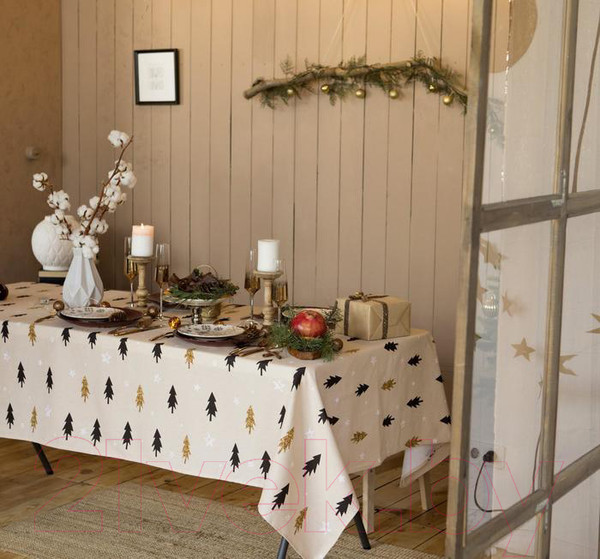 Изображение товара Скатерть Доляна Christmas Mood 146х220 / 4980241