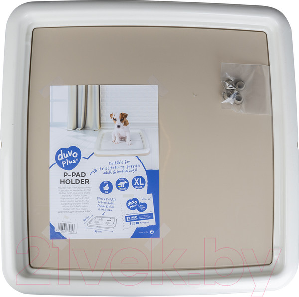 Изображение товара Туалет-лоток Duvo Plus 12594/DV (бежевый)