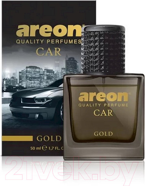 Изображение товара Освежитель автомобильный Areon Car Perfume Gold / ARE-MCP04 (50мл)
