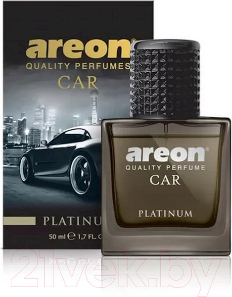 Изображение товара Освежитель автомобильный Areon Car Perfume Platinum / ARE-MCP06 (50мл)
