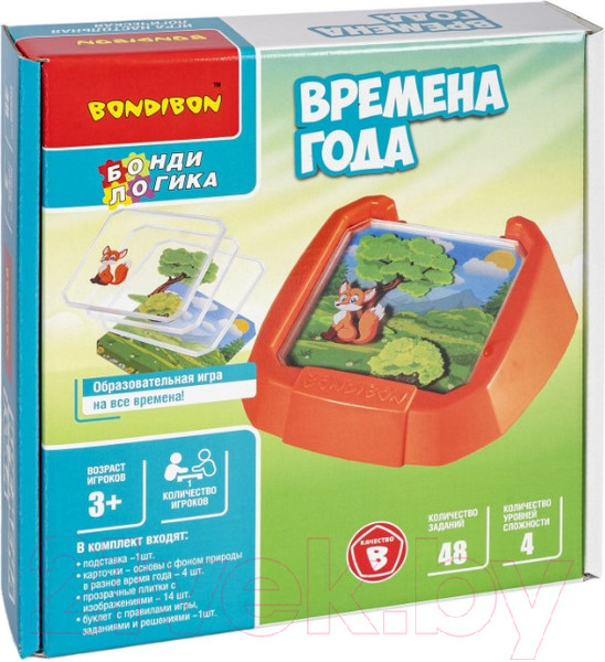 Изображение товара Развивающая игра Bondibon Времена года / ВВ5079