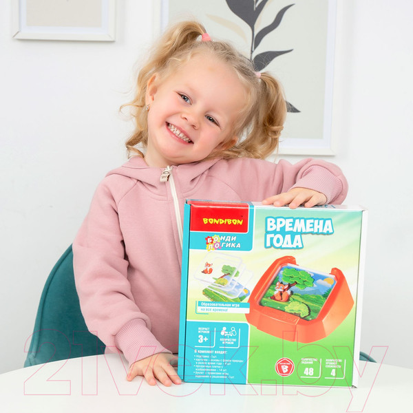 Изображение товара Развивающая игра Bondibon Времена года / ВВ5079