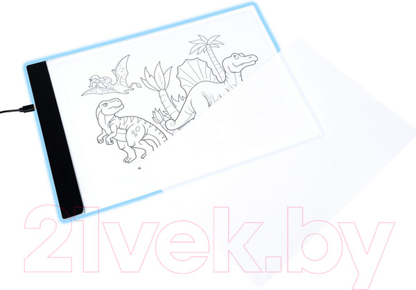 Изображение товара Набор для творчества Bondibon Световой планшет для рисования и копирования / ВВ5195