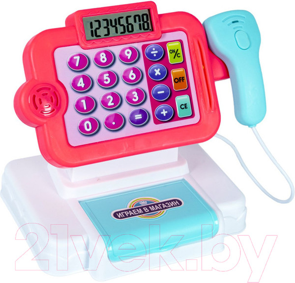 Изображение товара Касса игрушечная Bondibon Играем в магазин с кассовым аппаратом / ВВ5283