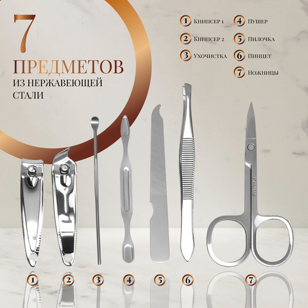 Изображение товара Набор для маникюра Queen Fair Just For You / 4447913