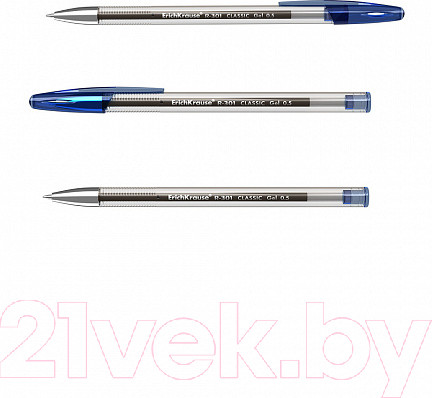 Изображение товара Ручка гелевая Erich Krause R-301 Classic Gel Stick / 53346 (синий)