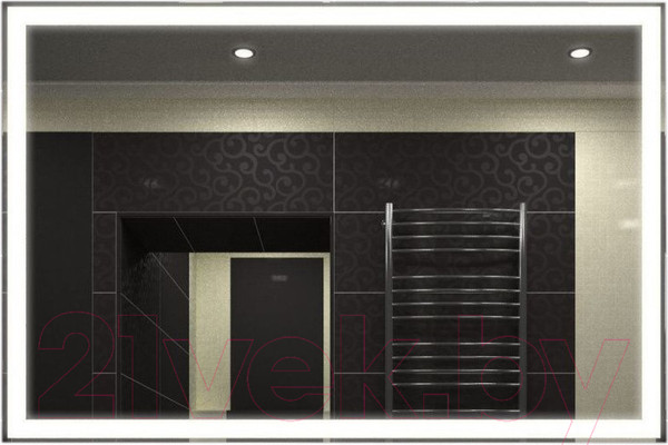Изображение товара Зеркало Континент Mercury Led 90x70