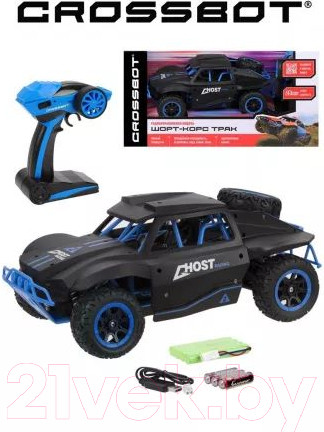 Изображение товара Радиоуправляемая игрушка Crossbot Шорт-корс Трак / 870599 (синий)