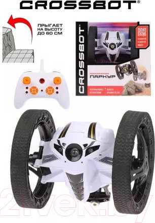 Изображение товара Радиоуправляемая игрушка Crossbot Машина Паркур / 870604 (белый)