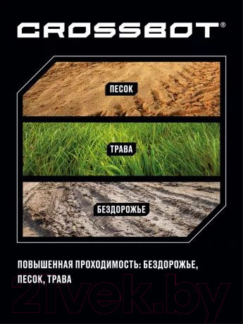 Изображение товара Радиоуправляемая игрушка Crossbot Краулер Монстр / 870607 (красный)