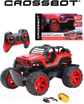 Изображение товара Радиоуправляемая игрушка Crossbot Бигфут Диско / 870614 (красный)