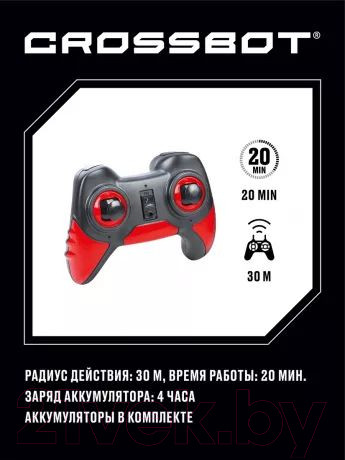 Изображение товара Радиоуправляемая игрушка Crossbot Бигфут Диско / 870614 (красный)