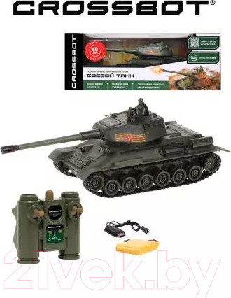 Изображение товара Радиоуправляемая игрушка Crossbot Танк / 870625