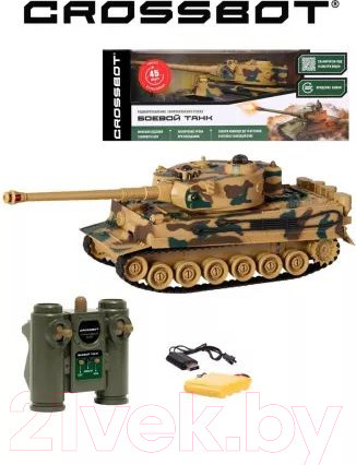 Изображение товара Радиоуправляемая игрушка Crossbot Танк Tiger / 870627