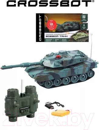 Изображение товара Радиоуправляемая игрушка Crossbot Танк Abrams М1А2 / 870632