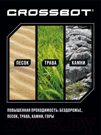 Изображение товара Радиоуправляемая игрушка Crossbot Краулер Пантера / 870696 (черный)