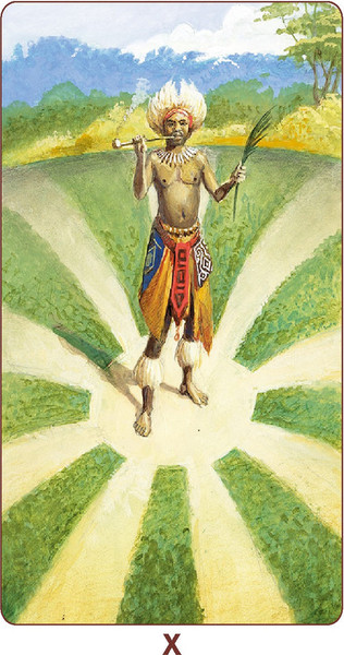 Изображение товара Гадальные карты Lo Scarabeo Mini Tarot - Afrikan American (new edition) / NMD29