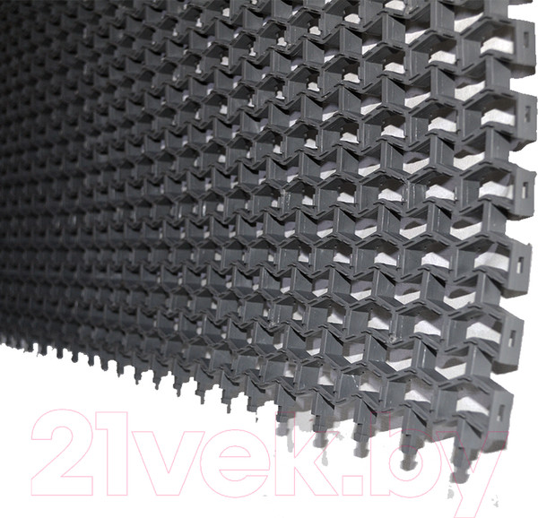 Изображение товара Коврик грязезащитный Пластизделие Пила 61х43 (серый)