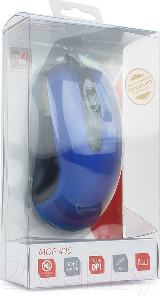 Изображение товара Мышь Gembird MOP-400-B