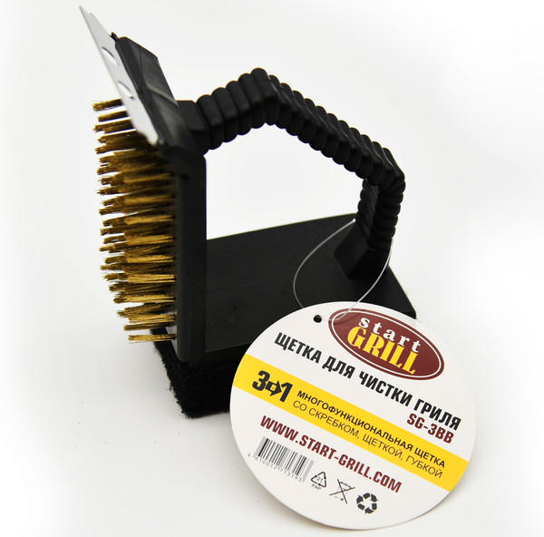 Изображение товара Щетка для чистки гриля Start Grill SG-3BB