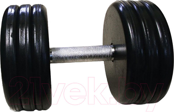 Изображение товара Гантель MB Barbell Классик (33кг, хром)