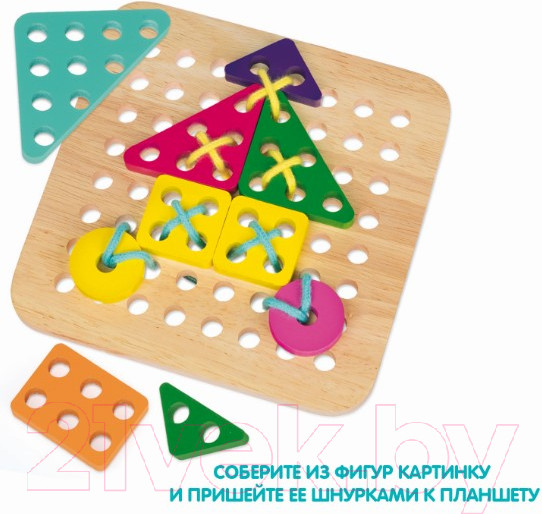Изображение товара Развивающая игра Bondibon Зашнуруйка / ВВ4860