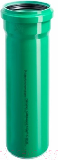 Изображение товара Труба ливневой канализации Ostendorf Ру 3 RAL 6017 110x3.4х3000 / 770370