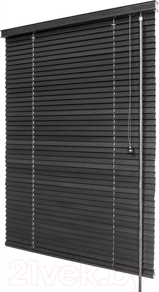 Изображение товара Жалюзи горизонтальные АС МАРТ 25-62 52x200 (черный)