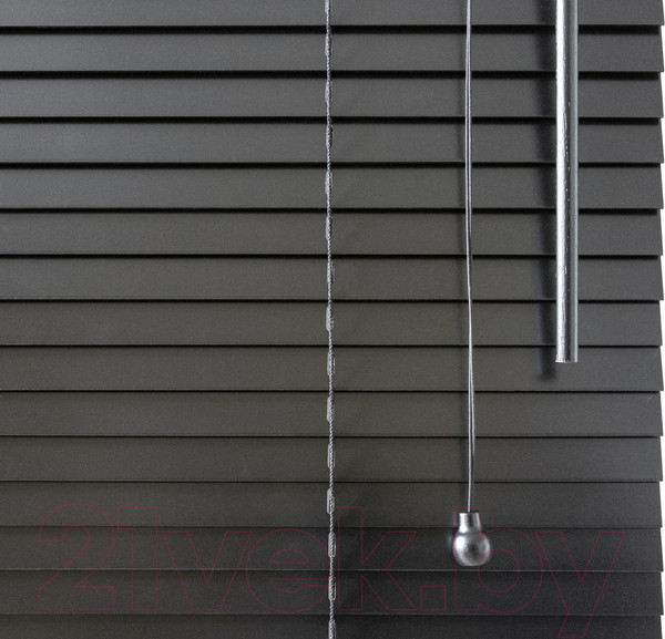 Изображение товара Жалюзи горизонтальные АС МАРТ 25-62 67x200 (черный)