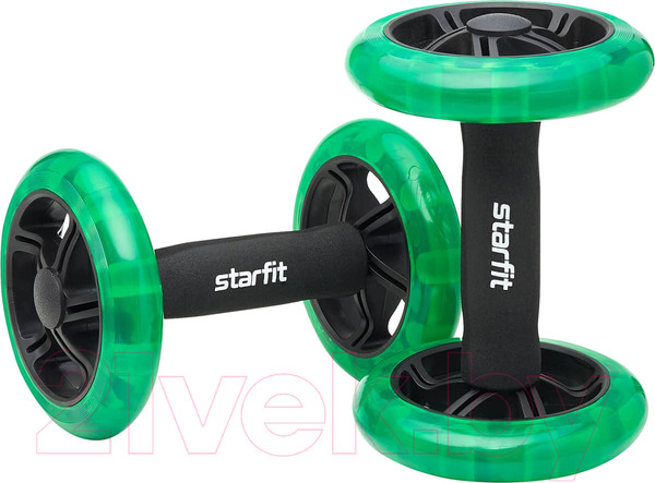 Изображение товара Ролик для пресса Starfit RL-107 (черный/ярко-зеленый)