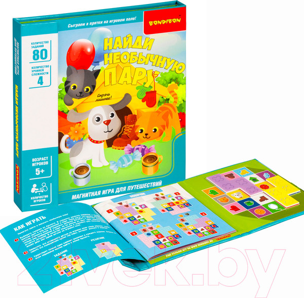 Изображение товара Развивающая игра Bondibon Найди необычную пару / ВВ5075