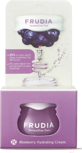 Изображение товара Крем для лица Frudia Интенсивно увлажняющий с черникой (10г)