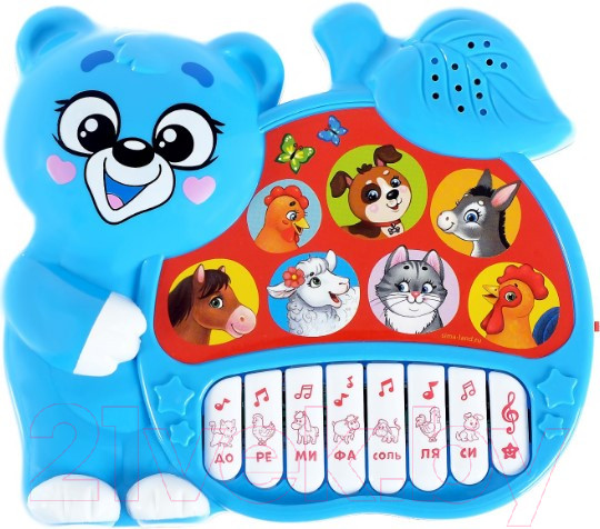 Изображение товара Развивающая игрушка Zabiaka Любимый дружочек. Пианино / 3630475